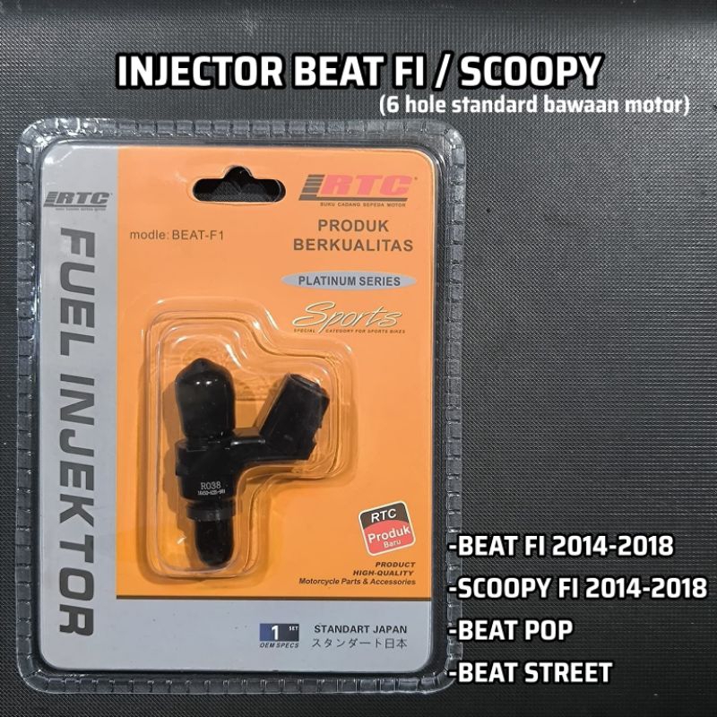 INJEKTOR BEAT FI ESP POP SCOOPY 2014 2015 2016 2017  2018