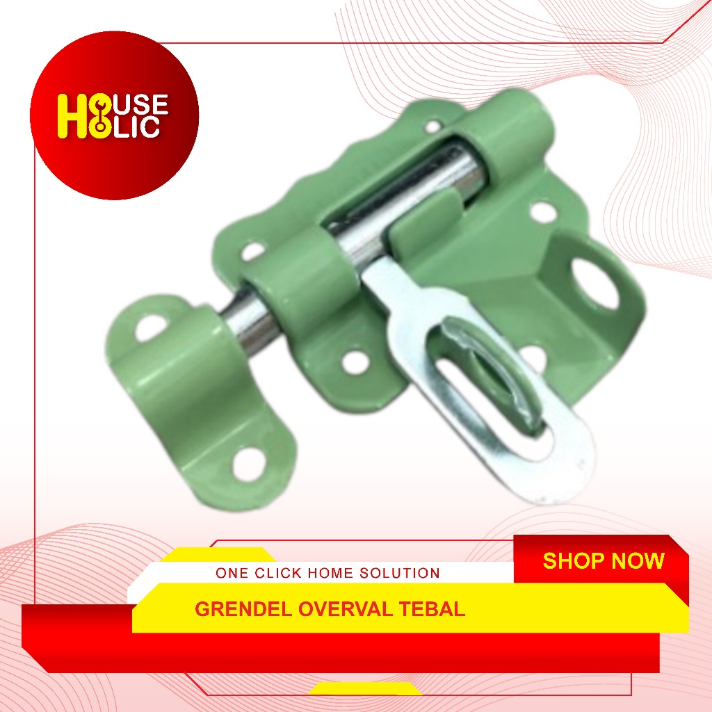Grendel Overval  Tebal / Grendel Slot Selot Overfal Gembok Kunci Pintu