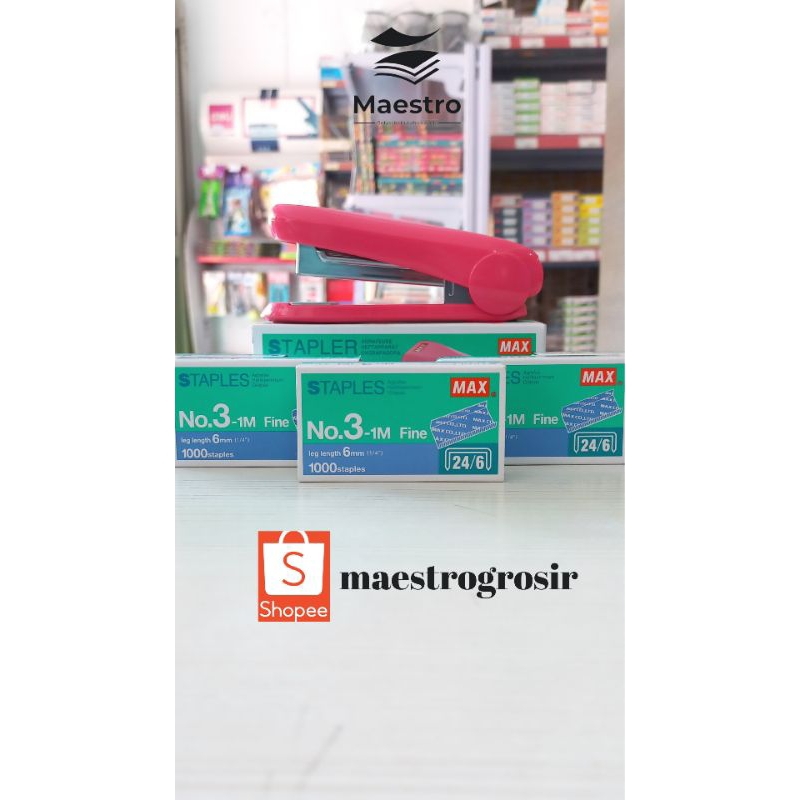 

Isi Max No.3 / Isi Staples Max No.3 / Isi Staples HD-50 / Isi Staples Besar