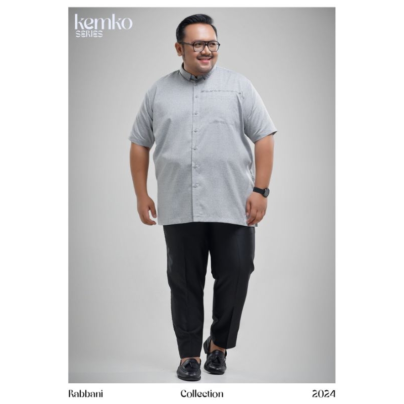 kemko Tahrim FATHER SIZE PDK - KEMKO RABBANI JUMBO - BAJU KOKO JUMBO - BAJU KOKO JUMBO LENGAN PENDEK