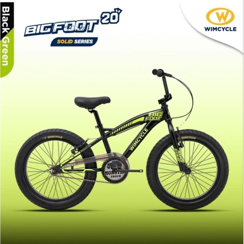 Sepeda BMX 20 terbaru BIG FOOT WIM CYCLE