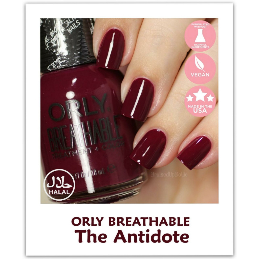 ORLY BREATHABLE - The Antidote - Kutek Halal - Halal Nail Polish - Wudhu Friendly Nail Polish ( ORLY