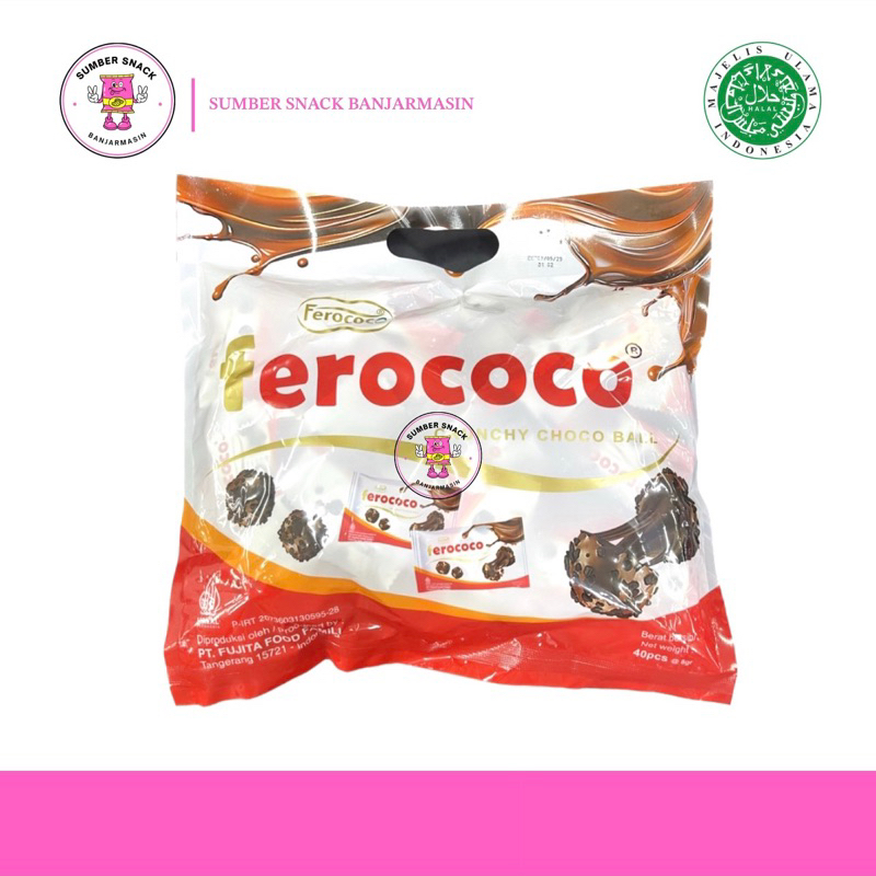 

Ferococo Crunchy Choco Ball (Isi 40/Pack) (40x8g)