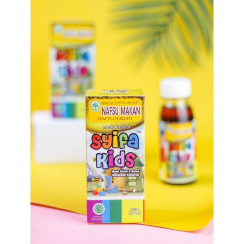 

Madu Anak Penambah Nafsu Makan Syifa Kids 100mL ORIGINAL BPOM exp november 2024