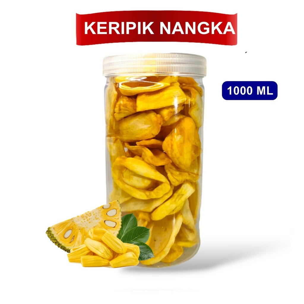 

TERMURAH KERIPIK BUAH NANGKA ORIGINAL PREMIUM 1000 ML | MAKANAN DIET SEHATKERIPIK NANGKA APEL SALAK BUAH KERING SNACK VIRAL JAJANAN ENAK JAJANAN SNACK SEHAT VEGETARIAN DIET LEBARAN KUE LEBARAN