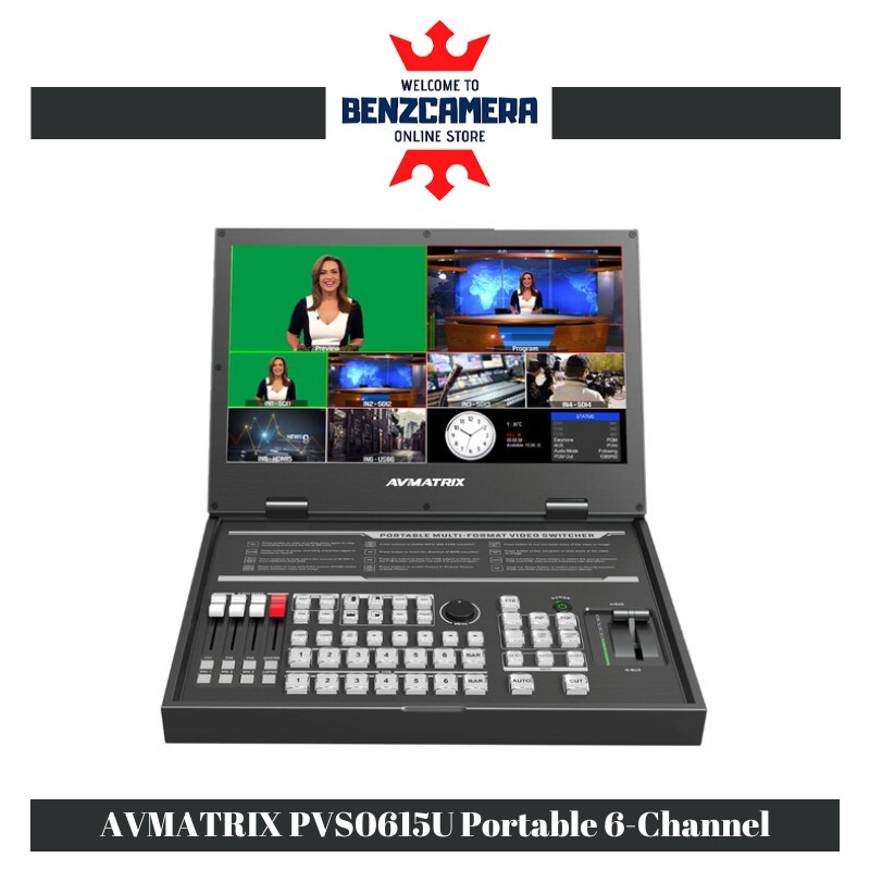 AVMATRIX PVS0615U Portable 6-Channel