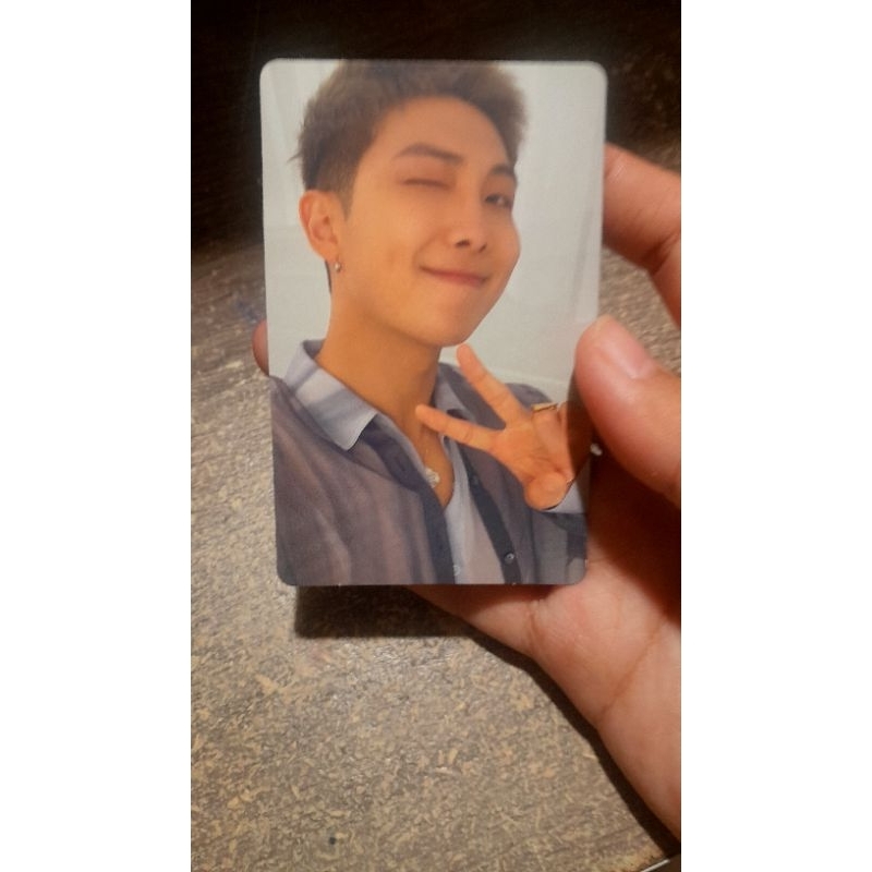 PC Photocard BTS RM Namjoon Official Proof compact version