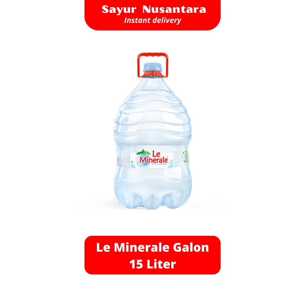 

Le Minerale Galon 15 Liter - Sayur Nusantara