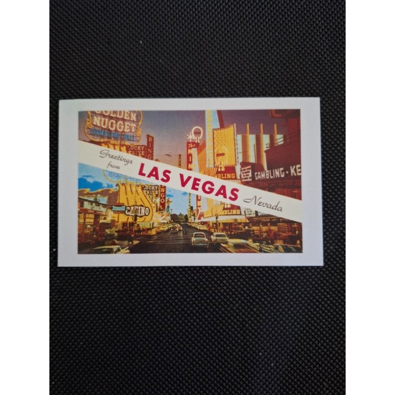 

kartu pos pemandangan las vegas/las vegas postcard