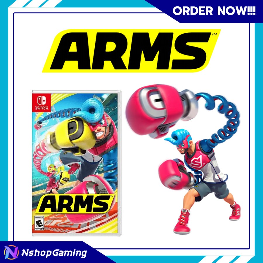 Arms Nintendo Switch/Kaset Nintendo Switch