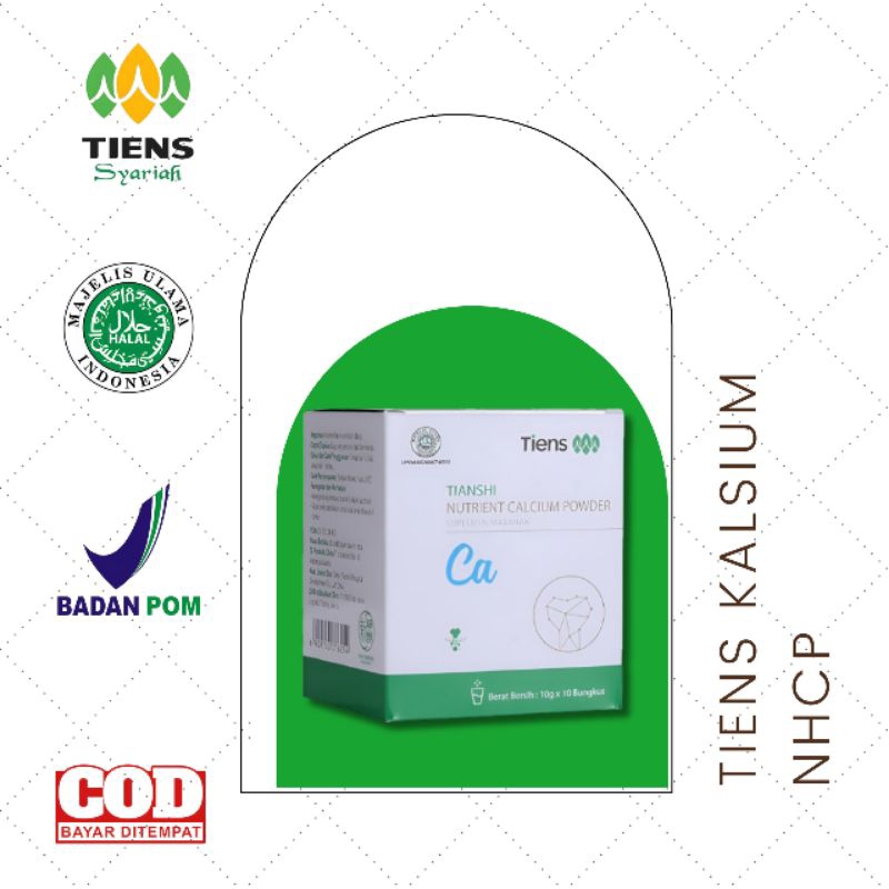 

Susu Kalsium NHCP Tiens Nutrient High Calcium Powder Original