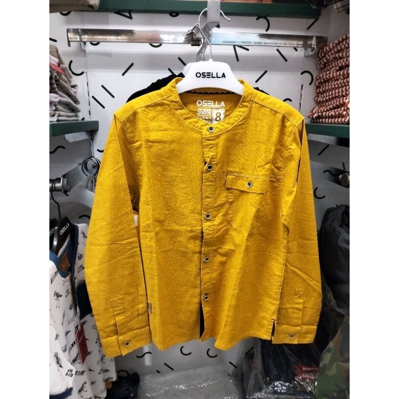 Osella Baju Koko Anak Laki Laki Lengan Panjang Original