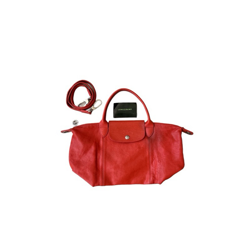 TasLONGCHAMP cuir preloved original