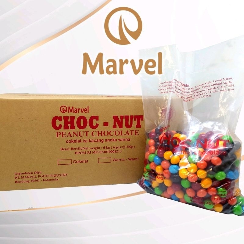 

COKELAT SCANDIA CHOC NUT RAINBOW KEMASAN 1 KG