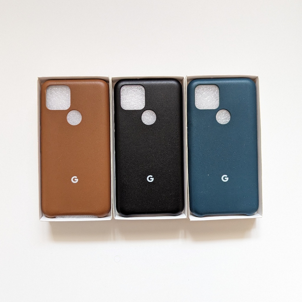 Case Pixel 5 Leather