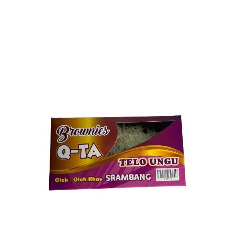 

Brownies Telo Ungu Oleh-oleh khas Srambang