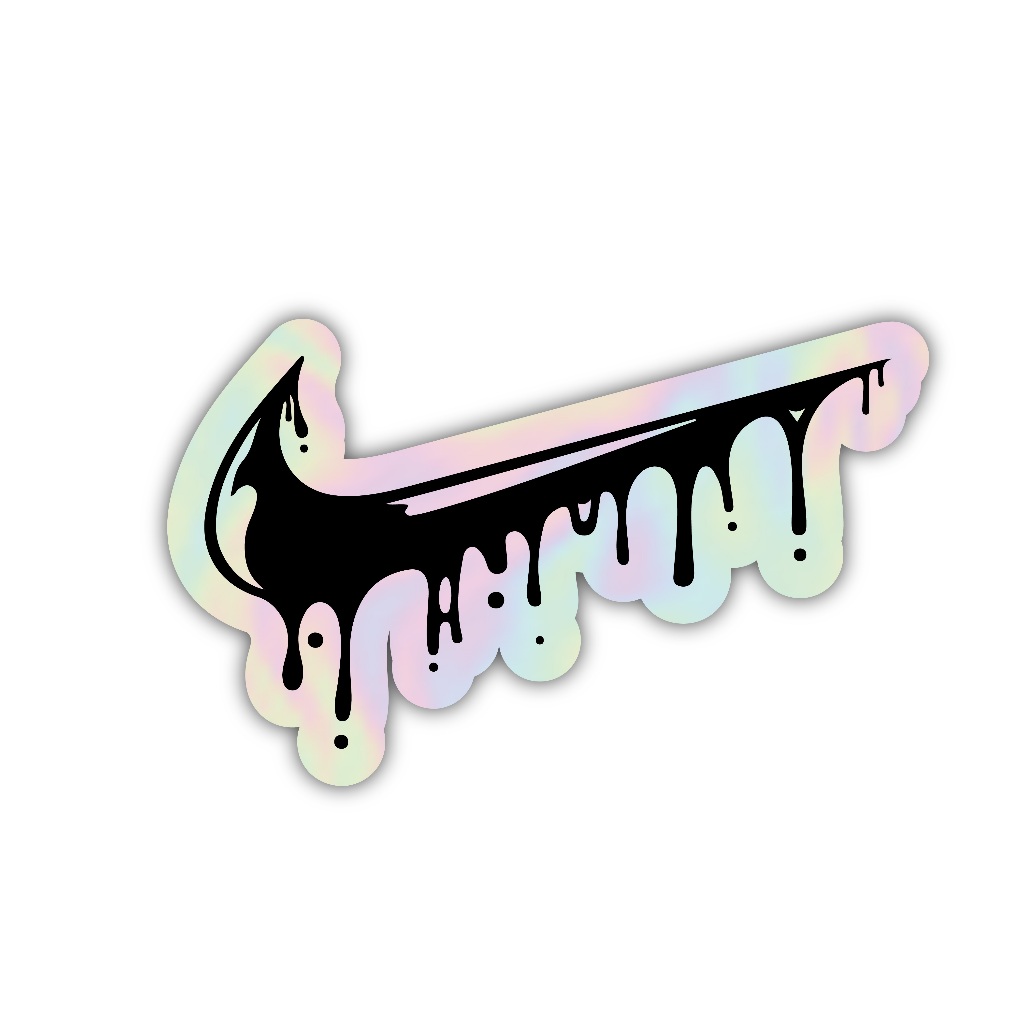 

sticker nike, stiker hologram satuan- Z109