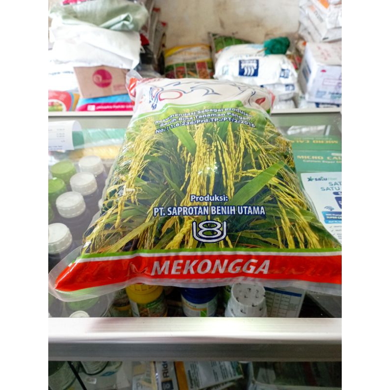 benih padi MEKONGGA pak tani @5kg exp juli 2024