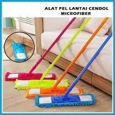 Pel lantai microfiber cendol stainless alat pel sapu lantai - RANDOM