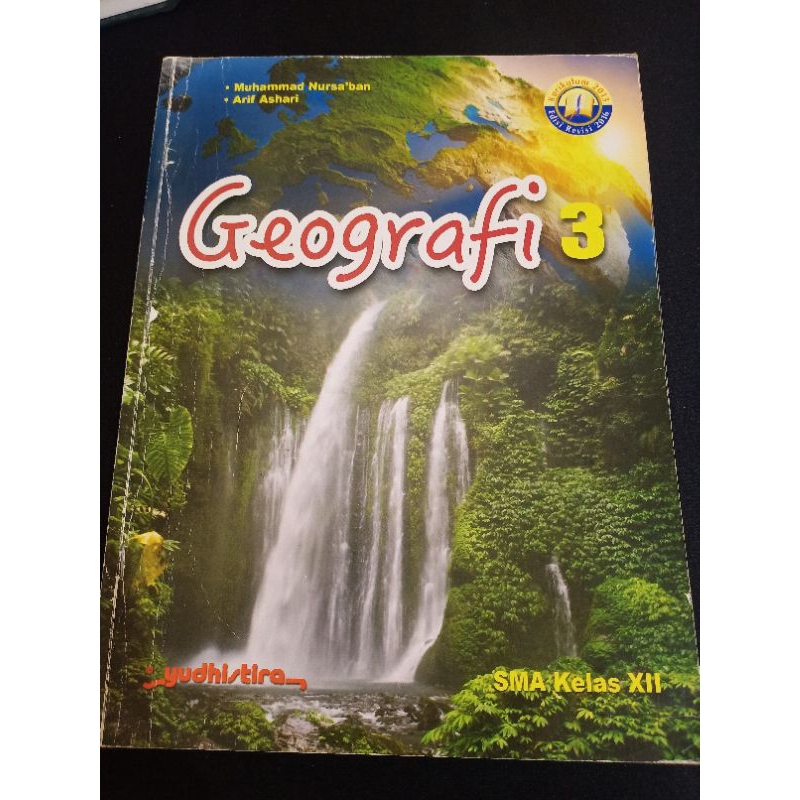 Buku Geografi SMA Kelas XII(12) yudhistira