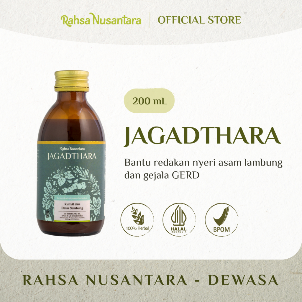 

Jagadthara - Suplemen Herbal Jaga Lambung dari GERD | by Rahsa Nusantara