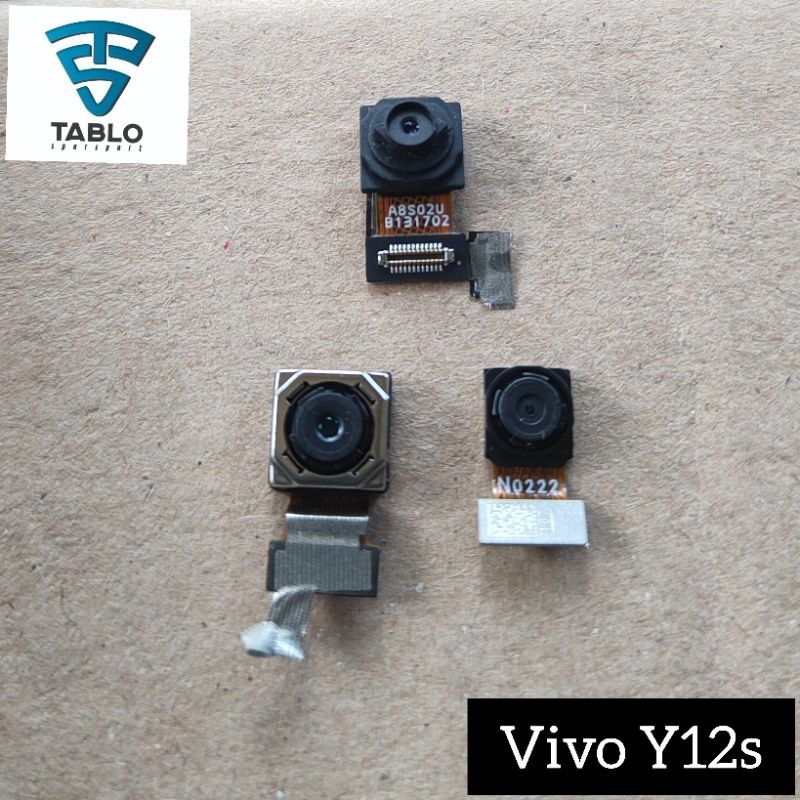 Kamera depan belakang Vivo Y12S original copotan hp