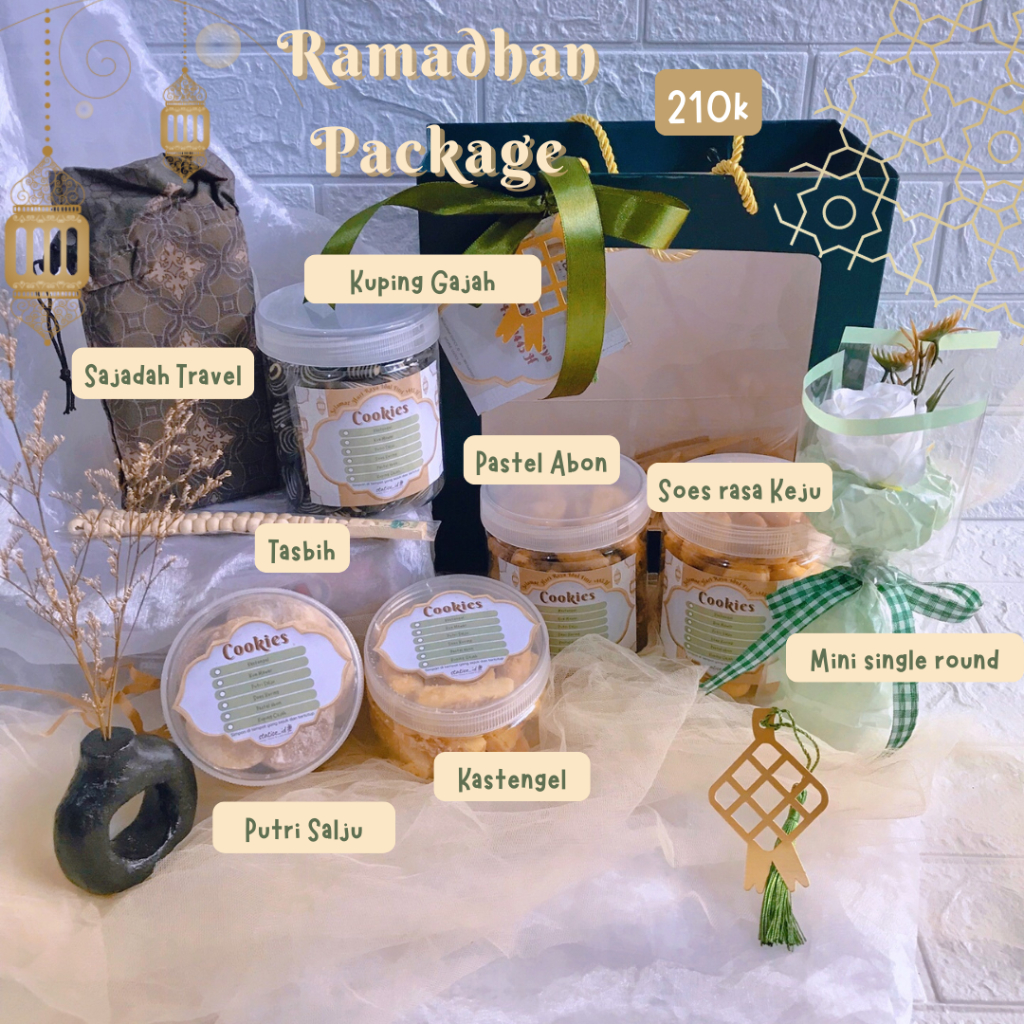 

Hampers Lebaran kue kering Ramadhan package