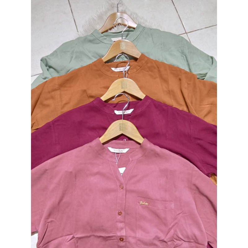 Kemeja Katun Twill
