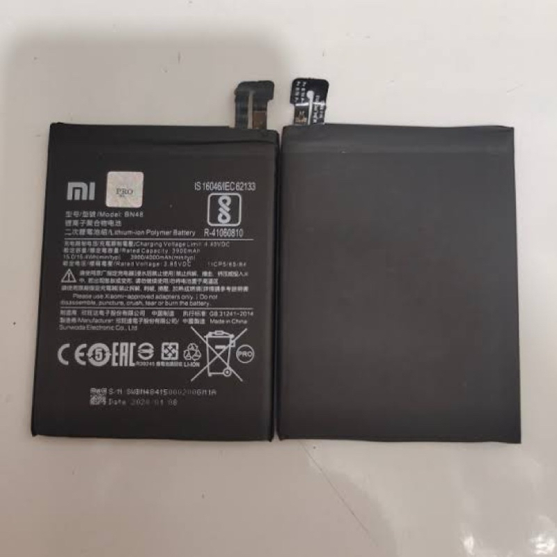 BATERAI XIAOMI REDMI NOTE 6, NOTE 6 PRO, MI NOTE 2 PRO, BN48 (100%)