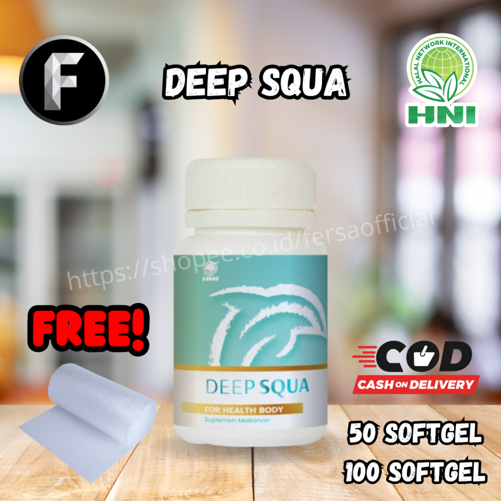 HNI | Deep Squa - Squalene : Minyak Hati Ikan Hiu | Powered by Fersa HNI