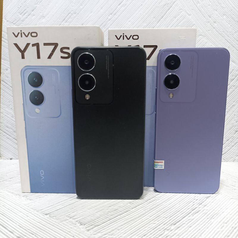 Vivo Y17s 6/128 GB Handphone Second Bekas Fullset