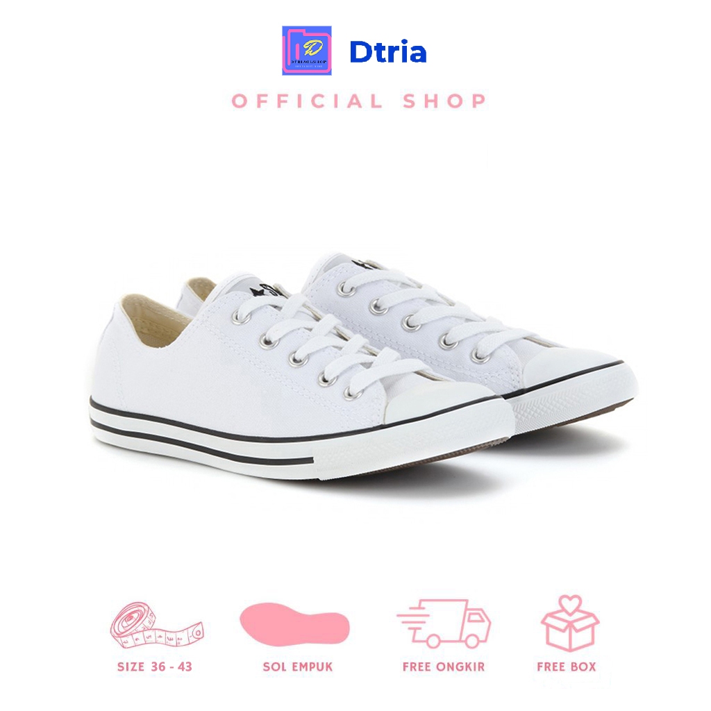 SEPATU WANITA CONVERSE ALL STAR PUTIH TERMURAH