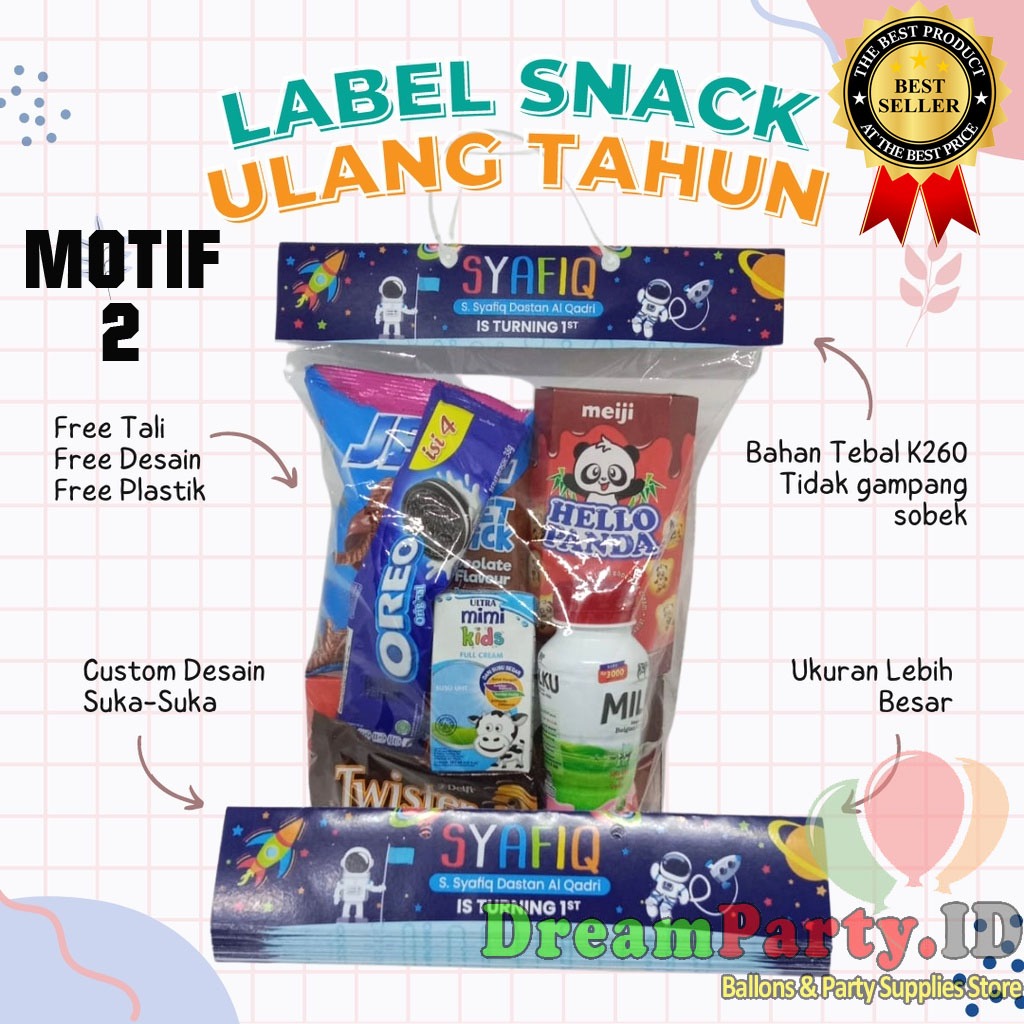 

Plastik Snack Motif Bagian 2 / Banyak Pilihan Karakter/Langsung Kirim Tidak PO