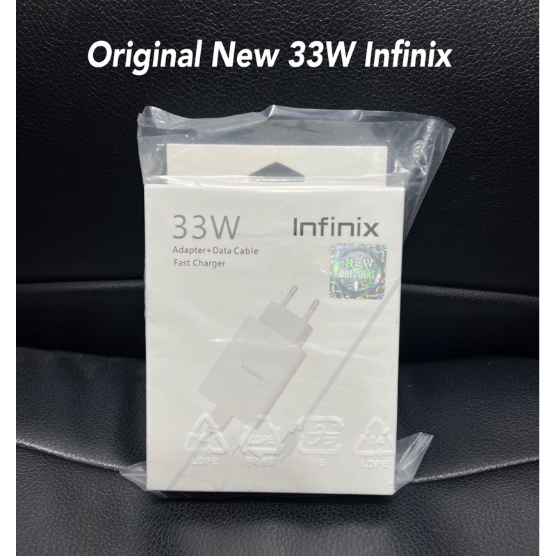 Charger 33W Original New Charger Infinix Type-C Fast Charger Infinix