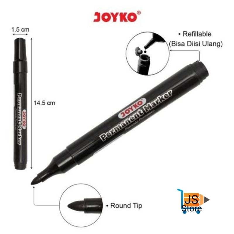 

Spidol Besar Permanen JOYKO PM-34 / Permanent Marker JOYKO PM-34