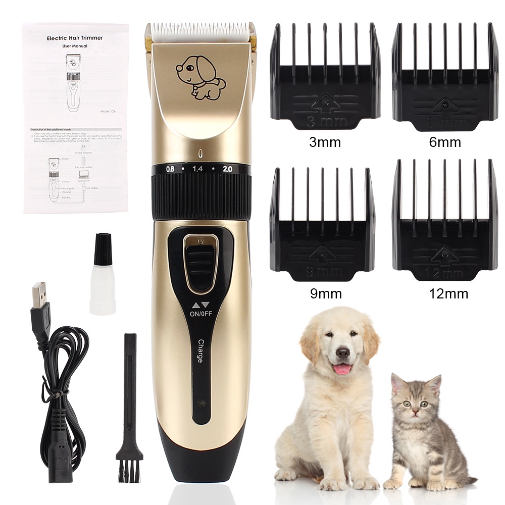 1212 SALE Cukur Bulu Anjing Alat Cukur Bulu Kucing Mesin Cukur Domba Kambing Kucing Pet Clipper Penc