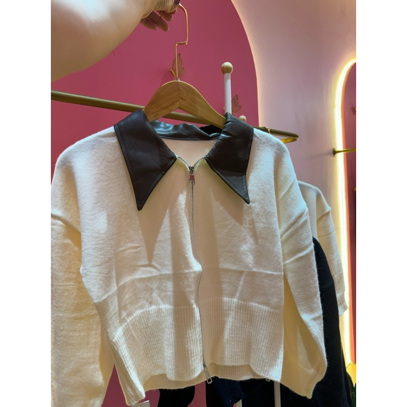 JAKET RAJUT CARDIGAN PANJANG MODEL KOREAN STYLE