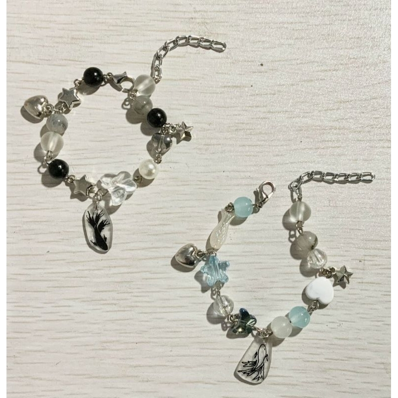 [dazzlercent] satosugu | gelang manik | Jujutsu Kaisen bracelet couple gantungan anime aesthetic