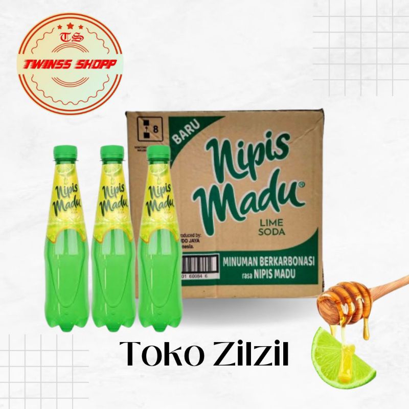 

MINUMAN NIPIS MADU LIME SODA 330ML 1 DUS ISI 12 BOTOL