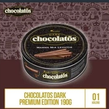 

Gery Chocolatos Dark Premium Edition Wafer Roll 190 gr