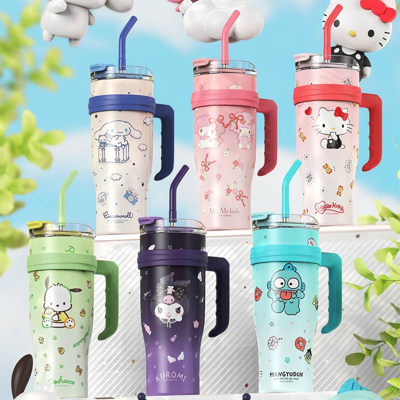 	 Tumbler Ice Americano Sugar Free 1200 ML | Termos Tumblr Stainless Steel Cangkir Botol Stenlis Kopi Cup Portabel Bukan SANRIO	