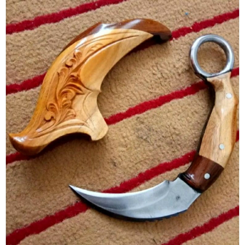 PISAW KERAMBIT KUKU MACAN/ KERAMBIT SILAT, KERAMBIT VARIASI RUMAH, KERAMBIT KESENIAN DAERAH, KERAMBI