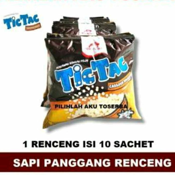 

Dua kelinci snack pilus tic tac sapi panggang