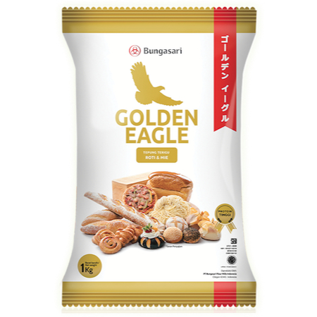 

Golden Eagle 1kg Tepung Terigu Protein Tinggi 1 kg