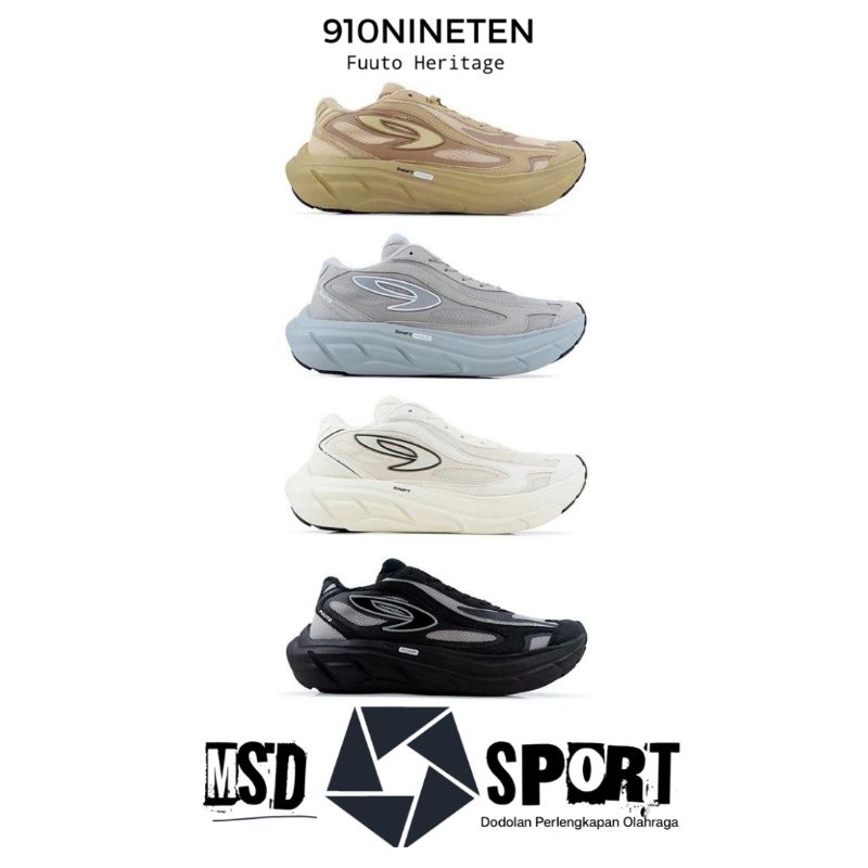 SEPATU LARI ORIGINAL 910NINETEN FUUTO HERITAGE