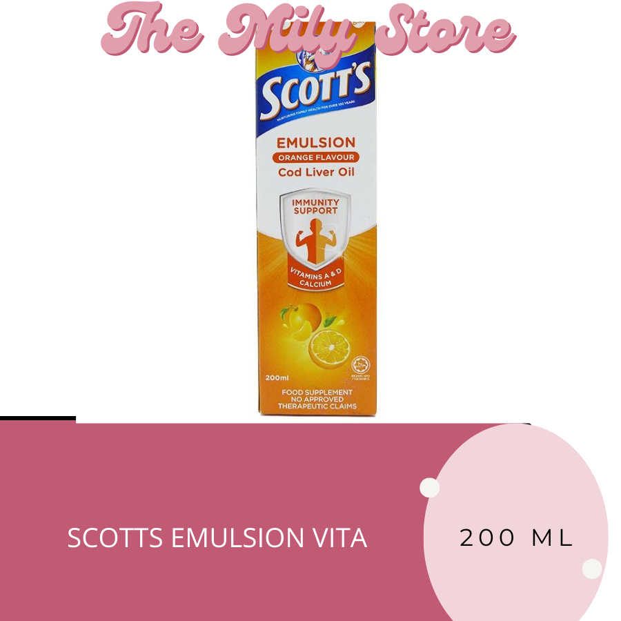 SCOTTS EMULSION VITA 200ML