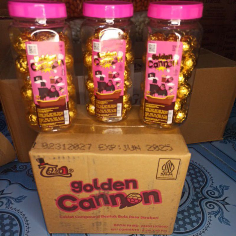 

Coklat Golden Canon 200gr (isi 40pcs)
