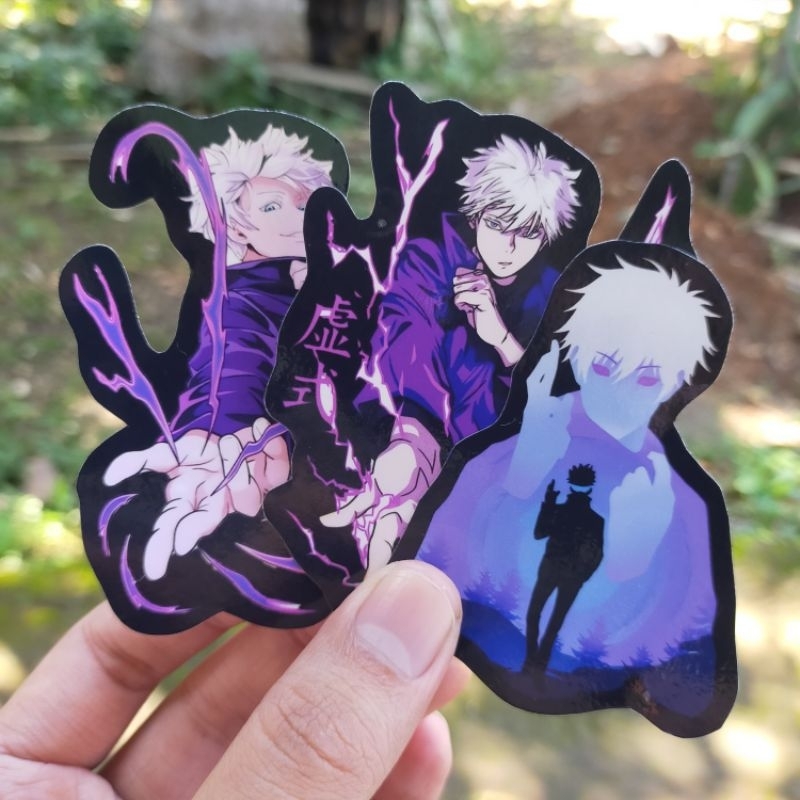 

Stiker Vinil Jujutsu Kaisen Gojo satoru Stiker Untuk Case Handphone Laptop Dan Lainnya
