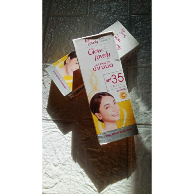 (REJECT) GLOW & LOVELY UV DUO spf 35 40 g