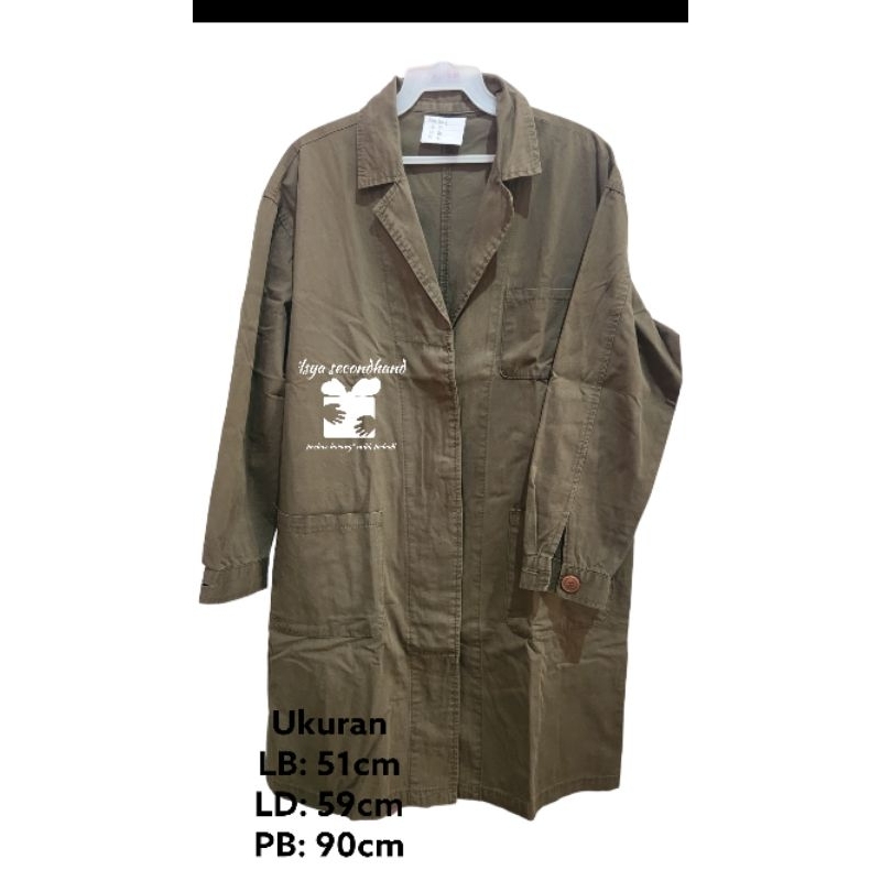 Outer warna hijau Army